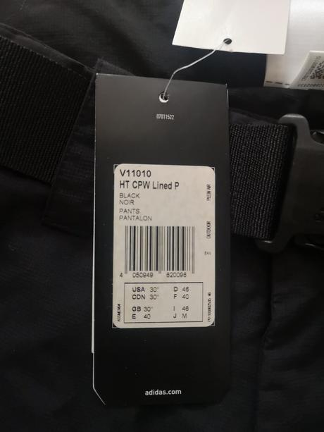 Adidas trek nohavice, m