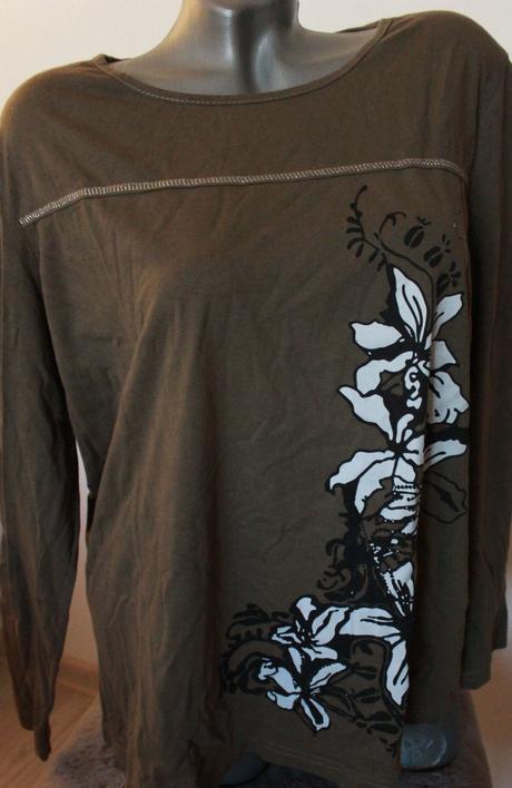 Kvetovane tricko, xxl