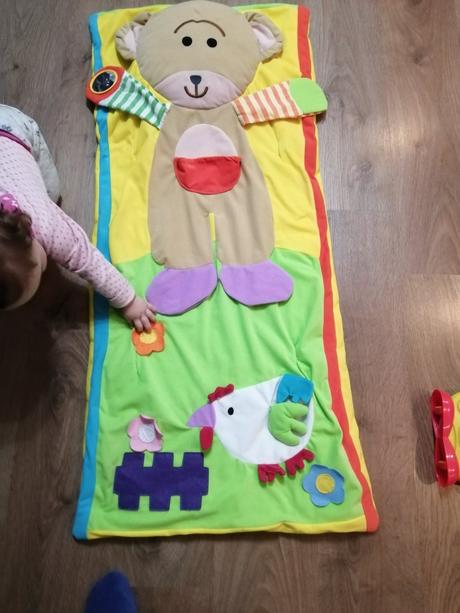 Hracie deky lev a macik, 