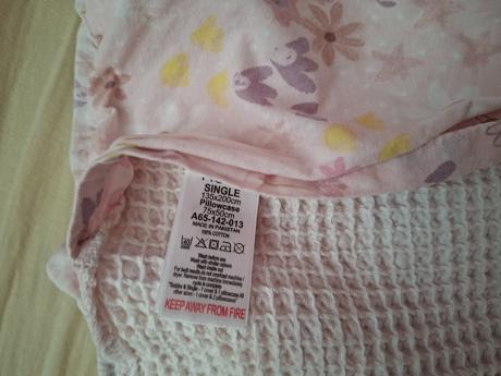 Bavlnené waflove obliečky na jednolôžko, šírka (cm): 135,dĺžka (cm): 200
