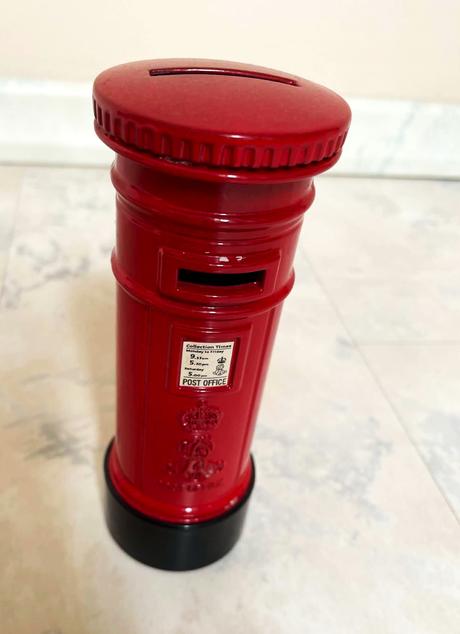 London post box pokladnička, 