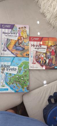 3x albi knižka kuzelne čítanie,