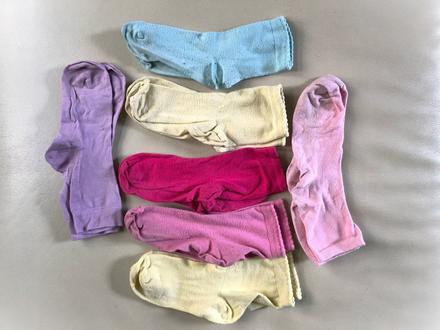 Ponozky 27-30, 7 párov, 29