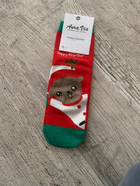 Vianocne ponozky 35/38, 38