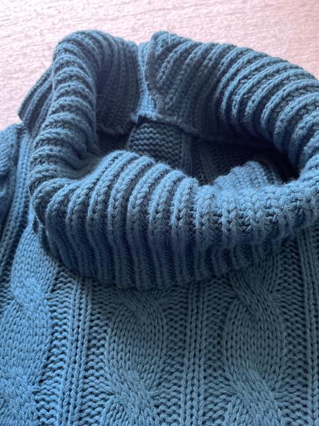 Predĺžený rolak sveter, 