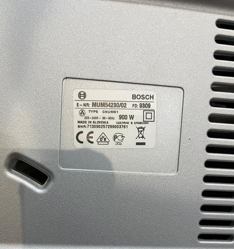 Bosch mum 54230 900w kuchynský robot, bosch