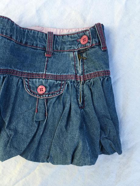 Sukňa riflová s ružovým podšitím, brendon,86