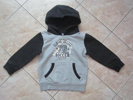 Mikinka s kapucňou topolino vel.110, topolino,110