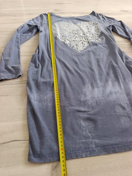 Teplákové šaty s vreckami, m