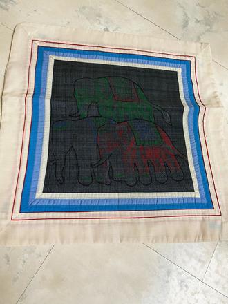 Etno obliečka na vankúšik 40x40, 