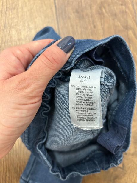 Riflové legíny tchibo 86/92, tchibo,92