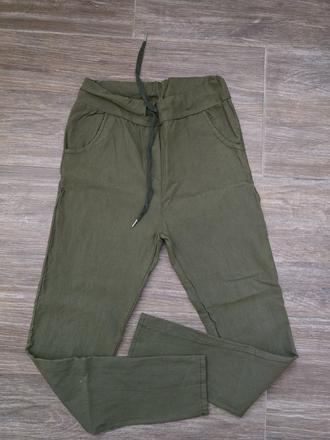 Elastické nohavice m/l, m