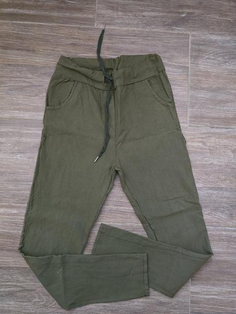 Elastické nohavice m/l, m