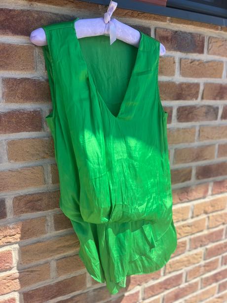 Zelený top zara, zara,s