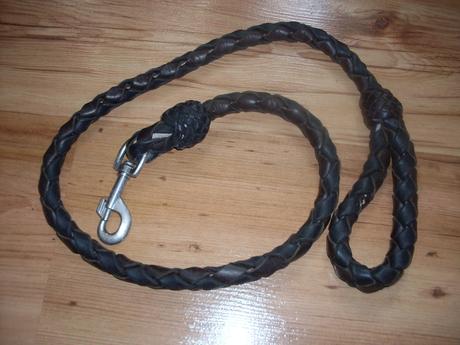 Kožené vodítko na psa, 