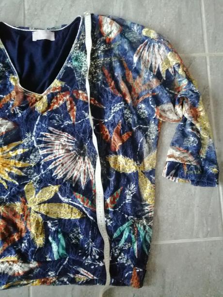 Šik blúzka vzor čipka made in france, vm, m