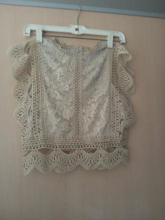Krajkova blúzka veľ xs., xs