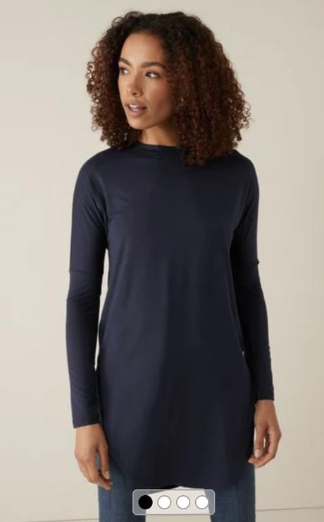 Predĺžená tunika - šaty od next, next,46 / 48