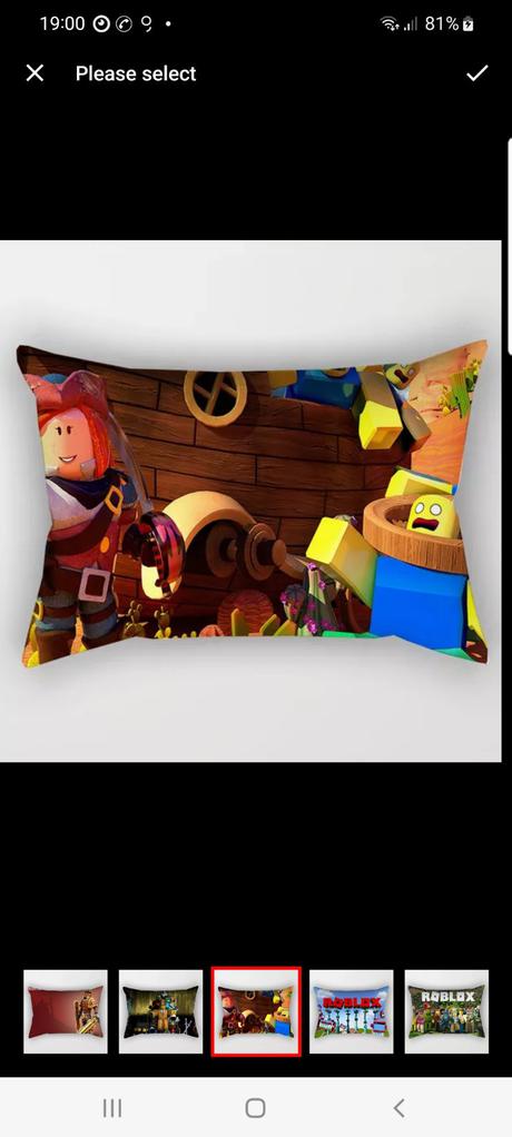 Obliečka na vankúš roblox, šírka (cm): 30,dĺžka (cm): 50