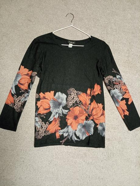 Tričko kvety m / l, m