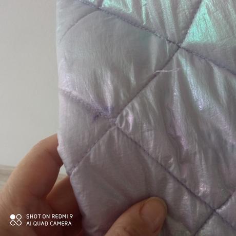 Metalická prechodná bunda, sinsay,140