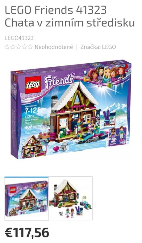 Lego zimný domček 41323, 