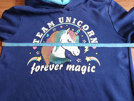 Mikinka s jednorožcom, veľkosť č. 140 cm, bonprix,140