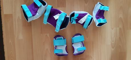 Kolieskové korčule + chrániče, zealot,40