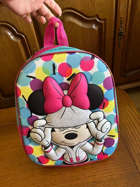 Batoh s motívom 3d minnie mouse, 