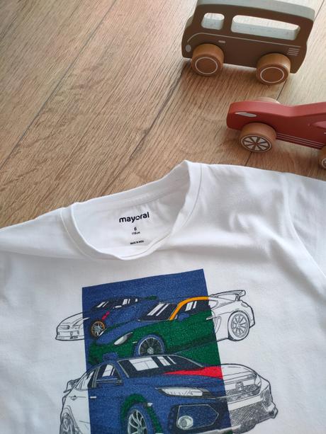 Chlapčenské tričko mayoral auta, veľ. 116, mayoral,116