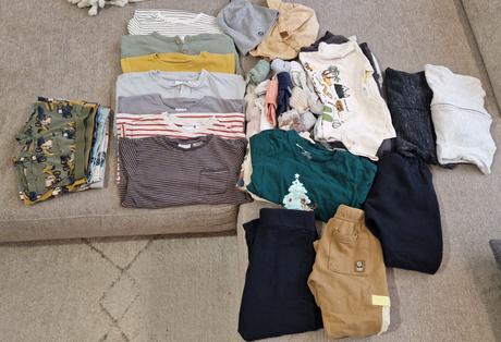 Balík oblečenia chlapec 3-4 roky- 104(110), 104–116