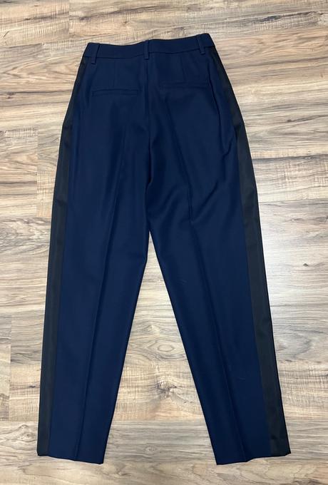 Tmavomodré nohavice, karl lagerfeld x cara, 34