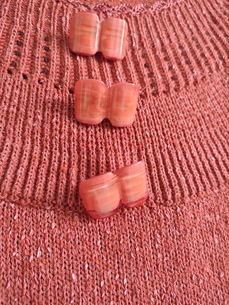 Tehlový svetrík, xl