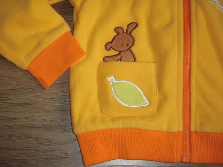 Flísová mikina s mackom pu, disney,86