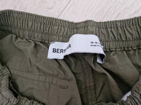 Padákové nohavice, bershka,146