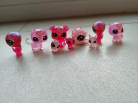 Littlest pet shop rosie cutie ružové, 