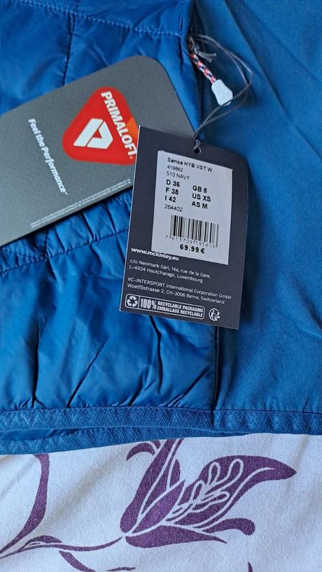 Mckinley primaloft hybridna vesta, mckinley,36 / s