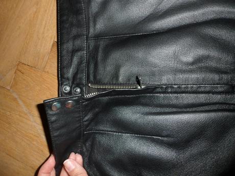 Kožená sukňa, veľ. s-m, m