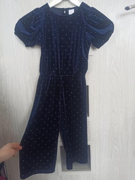 Lindex zamatový overal s kamienkami, lindex,104