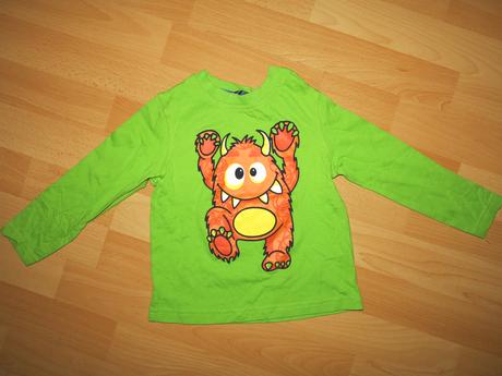 Zelené tričko obrázok aj vzadu 86-92, george,86