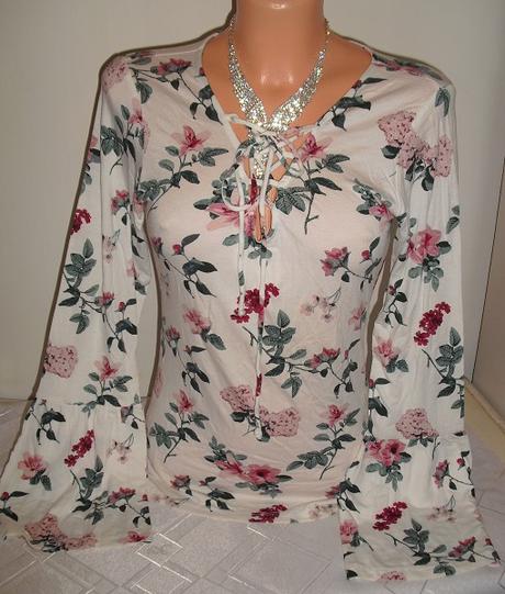 Kvietkovana tunika amisu, new yorker,s