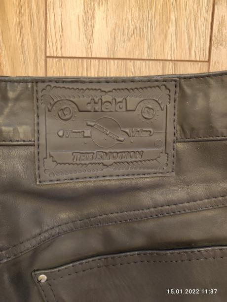 Kožené pánske motorkárske nohavice, 52