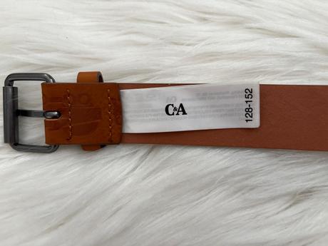 Autíčkový detský opasok 122/128, c&a