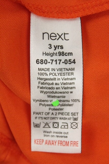 Dievčenské tielko next veľ. 3 roky a, next,98
