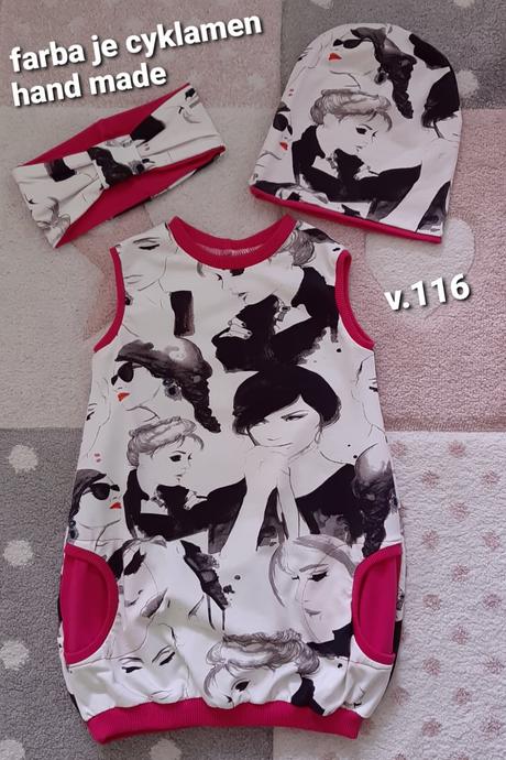 Letne saty, ciapka, celenka, 116