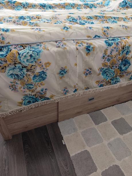 Prehoz na posteľ - retro, 