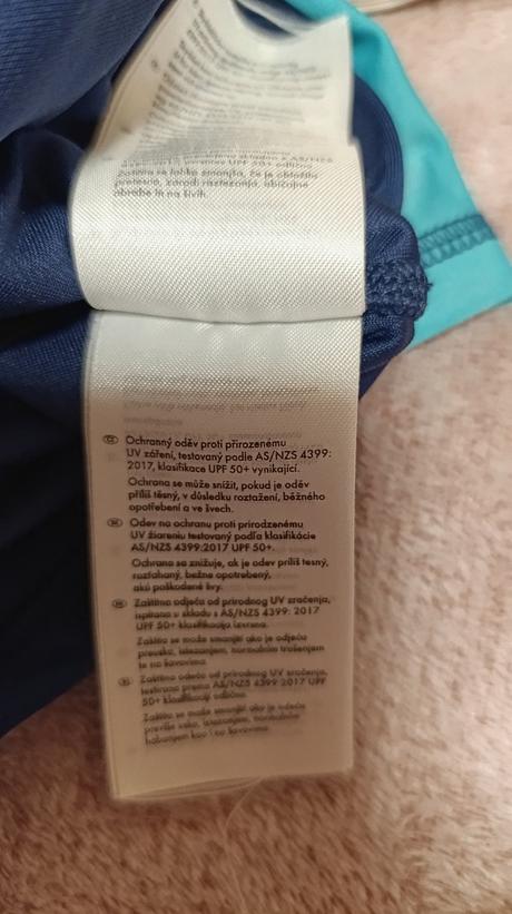 Plavkové tričko lupilu 98/104 upf 50+, lupilu,98