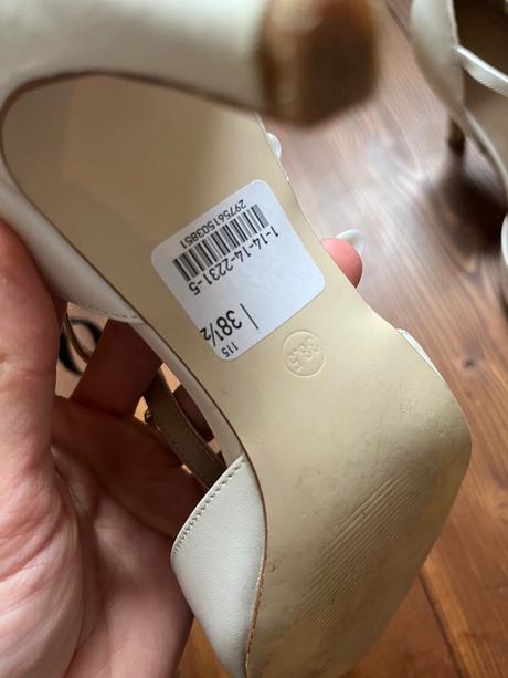 Svadobné sandálky v. 38,5, 38