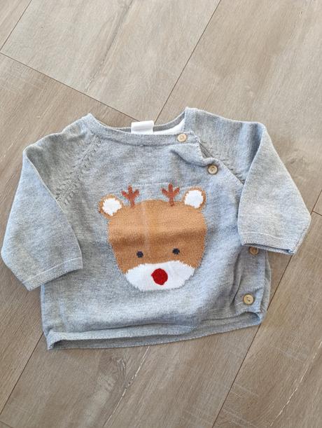 Svetrík so sobikom, h&m,50