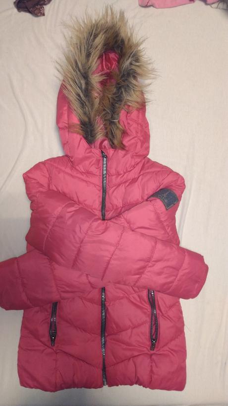 Moderná ružová bunda, 134